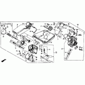 Схема узла: Карбюратор для Honda VTR250 VTR