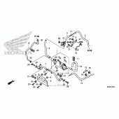 Схема вузла: Система вентиляції бака для Honda CB1000 CB1000R