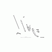 Схема вузла: Cb antenna kit для Honda GL1800 Gold Wing