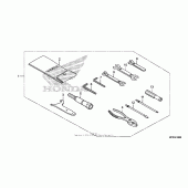 Схема вузла: Інструмент для Honda VT1300 Sabre