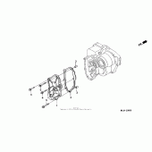 Схема узла: Shift cover для Honda ST1100 Pan-European