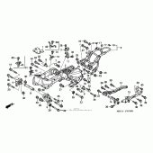 Схема узла: Рама для Honda NRX1800 Valkyrie Rune