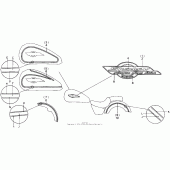 Схема вузла: Vt1100c2emblem для Honda VT1100 Shadow ACE
