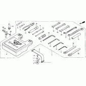 Схема узла: Tools (a/se) для Honda GL1500 Gold Wing Aspencade