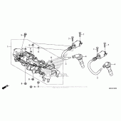 Схема вузла: Котушка запалювання для Honda CBR500 CBR500R