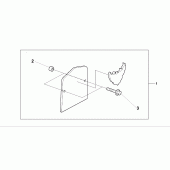 Схема вузла: Backpanelіmark для Honda VT750 Shadow ACE