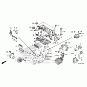 Схема вузла: Control Unit для Honda GL1800 Gold Wing
