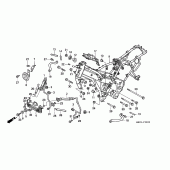 Схема узла: Рама для Honda CBR1000 CBR1000F