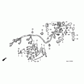 Схема вузла: Електрообладнання для Honda CB1000 CB1000F