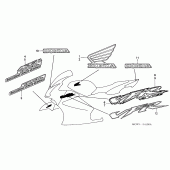 Схема вузла: Label read the manual для Honda VFR800 VFR