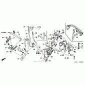 Схема вузла: Evap canister для Honda CBR600 CBR600RR