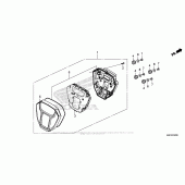 Схема вузла: Спідометр для Honda CRF1000 Africa Twin