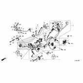 Схема вузла: Електрообладнання для Honda CBR300R