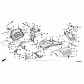 Схема вузла: Cowl для Honda GL1800 Gold Wing F6B Bagger