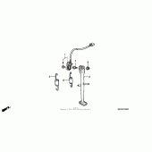 Схема вузла: Підставка для Honda CB900 919