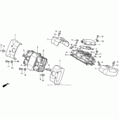 Схема узла: Клапанная крышка для Honda VF750 Magna