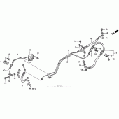 Схема узла: St1100a proportion control valve 96-98 для Honda ST1100 Pan-European