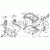 Схема узла: Trunk box для Honda GL1500 Valkyrie Interstate