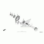 Схема вузла: Balancer для Honda CRF150 CRF150RB