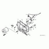 Схема вузла: Трансмісія cover для Honda GL1500 F6C