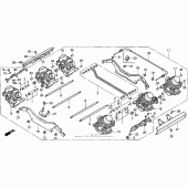 Схема вузла: Карбюратор в зборі для Honda GL1500 Valkyrie Tourer