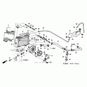 Схема вузла: Радіатор (r.) (02- 05) для Honda RVT1000R RVT RC51