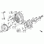 Схема вузла: Right crankcase cover 96-97 для Honda CBR900RR CBR919RR Fireblade