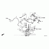 Схема вузла: Evap Canister (Cbr600Ra) для Honda CBR600