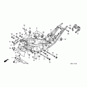 Схема вузла: Рама для Honda XL1000V Varadero