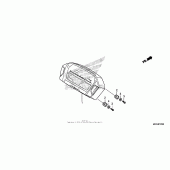 Схема узла: Спидометр для Honda NC700