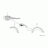 Схема вузла: Label read the manual для Honda VT750 Shadow ACE