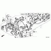 Схема узла: Электрооборудование для Honda VFR1200 VFR