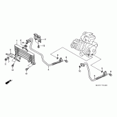 Схема узла: Масляный охладитель (VTR1000SPY/1) для Honda VTR1000 VTR SP-1