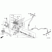 Схема вузла: Циліндр зчеплення для Honda VFR1200 Crosstourer