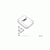 Схема узла: Fairing pouch для Honda GL1800 Gold Wing