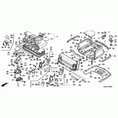 Схема узла: Trunk box для Honda GL1800 Gold Wing