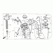 Схема вузла: Карбюратор для Honda XR650