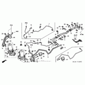 Схема узла: Proportion control valve для Honda GL1800 Gold Wing