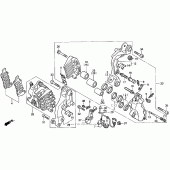 Схема узла: St1100a fr. brake caliper 96-98 для Honda ST1100 Pan-European