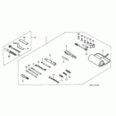 Схема вузла: Інструмент для Honda VFR750F VFR750R (RC30)