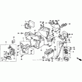 Схема вузла: Акумулятор для Honda VT600 Shadow VLX Deluxe