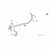 Схема узла: Proportioning control valve для Honda CBR1100XX Blackbird