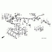 Схема вузла: Електрообладнання для Honda CBR900RR CBR900RR Fireblade