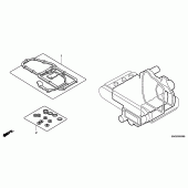 Схема узла: Комплект прокладок В