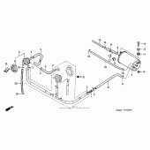 Схема узла: Evap canister для Honda ST1100 Pan-European