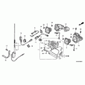 Схема узла: Радио (1) для Honda GL1800 Gold Wing