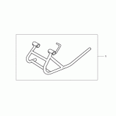 Схема вузла: Maintenance stand для Honda CB600F Hornet