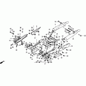 Схема вузла: Exhaust muffler (se) для Honda GL1500 Gold Wing Special Edition