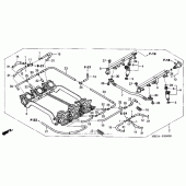 Схема узла: Дроссельная заслонка для Honda NRX1800 Valkyrie Rune