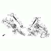 Схема вузла: Карбюратор (COMPONENT PARTS) для Honda XL600 Transalp